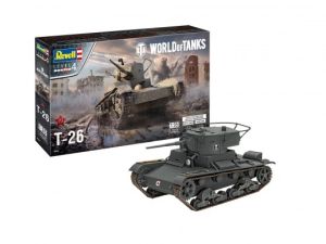 REV03505 - Tank T-26 WORLD OF TANKS om te monteren en te schilderen