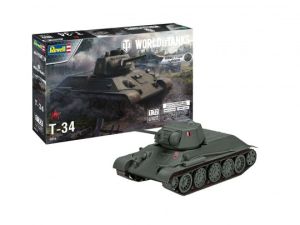 REV03510 - Tank T-34 WORLD OF TANKS om te monteren en te schilderen