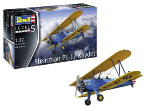REV03837 - Stearman PT-17 Kaydet vliegtuig om in elkaar te zetten en te schilderen