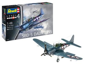 REV03869 - SBD-5 Dauntless Navyfighter om in elkaar te zetten en te schilderen