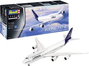 REV03891 - Boeing 747-8 Lufthansa Nieuwe kleurstelling om te monteren en te schilderen