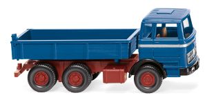 WIK042407 - MERCEDES 6x4 kipper Blauw