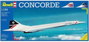 REV04257 - Vliegtuig Concorde British Airways in elkaar zetten en schilderen