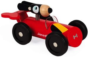 JAN04490 - Auto met hond om te wandelen Red – Spirit Dan