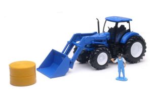 NEW05523B - NEW HOLLAND T7 270 met lader en figuur