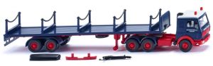 WIK055402 - MERCEDES 2850 6x4 met kolomaanhanger 2 Assen RHEINKRAFT SPEDITION