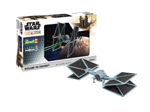 REV06782 - The Mandalorian: Outland TIE Fighter STAR WARS om in elkaar te zetten en te schilderen