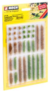 NOC07129 - 18 plukjes en 18 stroken gras 6 mm "Zomer"
