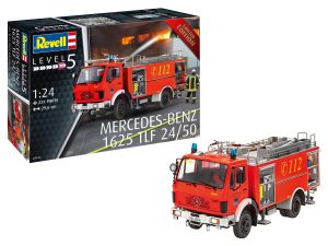 REV07516 - MERCEDES 1625 TLF 24/50 Brandweerlieden monteren en verven