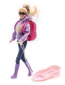 JC10022 - Pop met slee 28cm