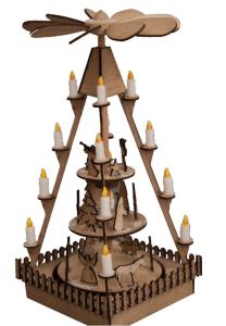 NOC14395 - Kerstmarktpiramide