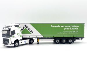 ELI118106 - VOLVO FH4 4x2 2020 met dekzeilaanhangwagen 3 Assen - Transport LEROY MERLIN
