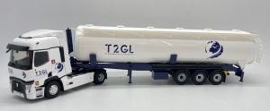 ELI118130 - RENAULT T 4x2 2021 met Pulvée tankwagen - T2GL