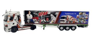 ELI118196 - RENAULT T520 High 4x2 2021 met koelaanhanger 3 assen STAF-BERLIET