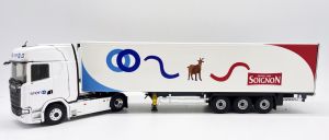 ELI118302 - SCANIA 770 S V8 4x2 met 3 Assen koelaanhanger - Soignon - STEF