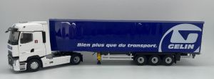 ELI118324 - RENAULT T High 4x2 2021 met overdekte Tautliner aanhangwagen 3 Assen - Transports GELIN