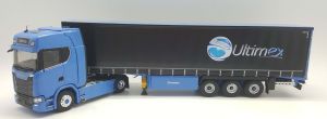 ELI118326 - SCANIA 590 S V8 4x2 met dekzeiloplegger Tautliner 3 Assen - Transport ULTIMEX