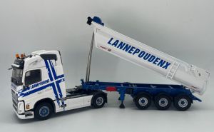 ELI118357 - VOLVO FH 2020 4x2 met kipper 3 Assen - Transport LANNEPOUDENX