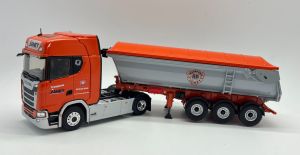 ELI118371 - SCANIA 500S 4x2 met kiepbak 3 assen Transports JAMET