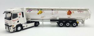 ELI118502 - RENAULT T HIGH 4x2 2023 met NIGAY Caramel Pulvee-tank - BRULAS Transport