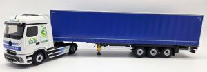 ELI118635 - MERCEDES-BENZ E Actros 600 4x2 met 3-assige gesloten aanhanger ALLAN Transport
