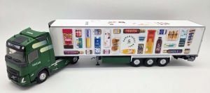 ELI118681 - VOLVO FH Aero 4x2 met DAGAB 3-assige koelaanhangwagen