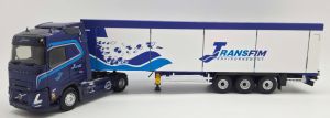 ELI118797 - VOLVO FH Aero 4x2 met 3-assige trailer met beweegbare bodem TRANSFIM