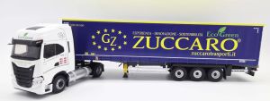 ELI118852 - IVECO S-WAY NP 4x2 met 3-assige schuifzeiltrailer, ZUCCARO TRANSPORTI BLU