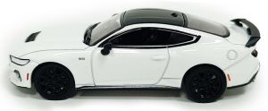 GREEN13370-F - 2024 Ford Mustang White GL Muscle Series, nog in blisterverpakking