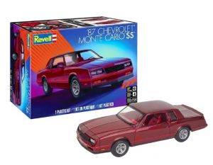 REV14587 - Modelbouwset van de Chevrolet Monte Carlo SS uit 1987 (montage en schilderen vereist)