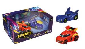 CARRERA15813024 - 2 BATWHEELS auto's - Bam en Redbird