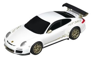 CARRERA15817079-D - Witte Porsche GT3 RS (wrijvingsaandrijving)