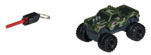 CARRERA16513001-C - Camouflage Monster Truck - Key Racer
