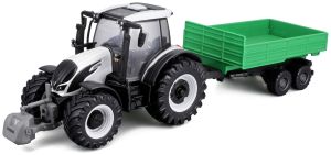 BUR31676 - VALTRA N174 wit met aanhanger