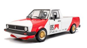 SOL1803512 - VOLKSWAGEN Caddy MK.1 M Racing 1982 Wit en rood