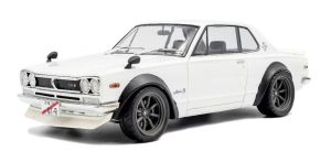 SOL1813001 - NISSAN Skyline - Hakousuka Solido Works 1970 Parelmoerwit