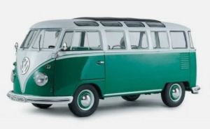 SOL1813403 - 1962 Volkswagen Type 1 Samba Groen en Wit