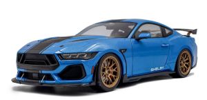 SOL1813802 - SHELBY Mustang Super Snake 2025 Metallic Blauw