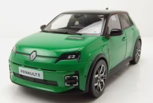 NOREV185502 - RENAULT 5 E-Tech 100% Elektrisch 2024 Pop Groen en Zwart