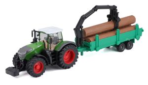 BUR31651 - FENDT 1050 Vario met bosbouw aanhanger
