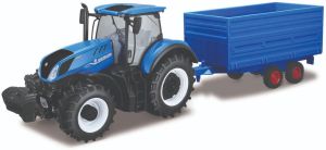 BUR44067 - NEW HOLLAND T7.315 HD met aanhanger