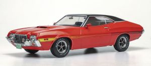 IXO18CMC263.22 - 1972 Ford Gran Torino Sport, rood en zwart