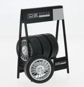 IXO18SET030W - Set van 4 OZ-banden met grijze velgen