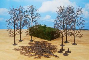 HEK1971 - Kit Bomen met flock 18 cm - 10 stuks