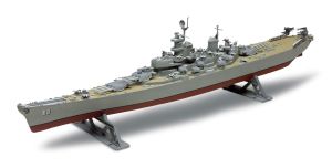 REV10301 - USS Missouri slagschip om te schilderen en in elkaar te zetten