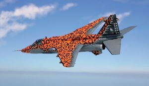 ITA1357 - JAGUAR GR.3 Big Cat gevechtsvliegtuig om in elkaar te zetten en te schilderen