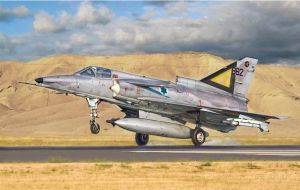 ITA1408 - Kfir C.2/C.7 gevechtsvliegtuig om in elkaar te zetten en te schilderen