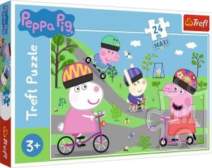 TRF14330 - Maxi Puzzel 24 Stuks PEPPA Pig