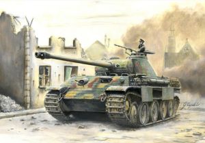 ITA15752 - Tank Sd.Kfz.171 Panther Ausf.A om te monteren en te schilderen