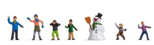 NOC15821 - kinderen in de sneeuw